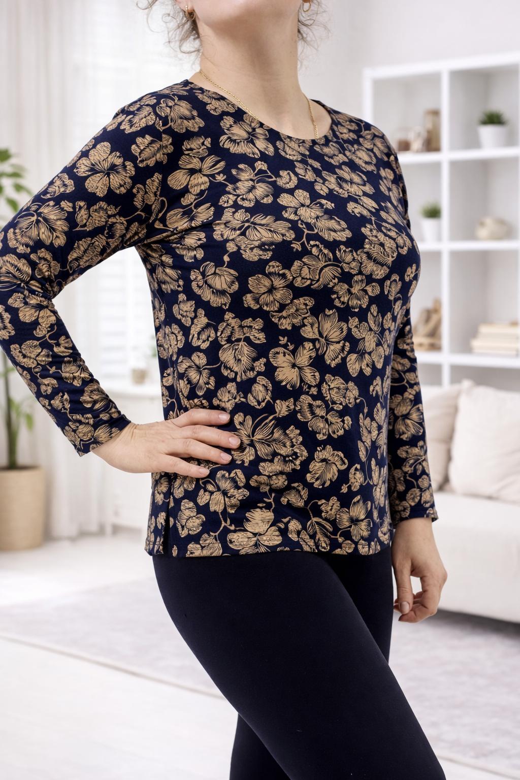 Bluze din bumbac si licra la oferta