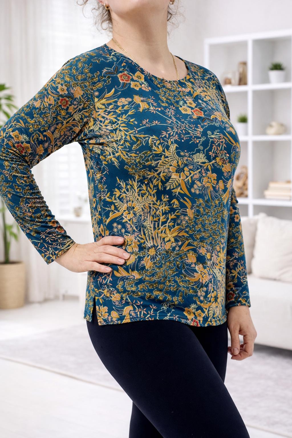 Bluze din bumbac si licra la oferta