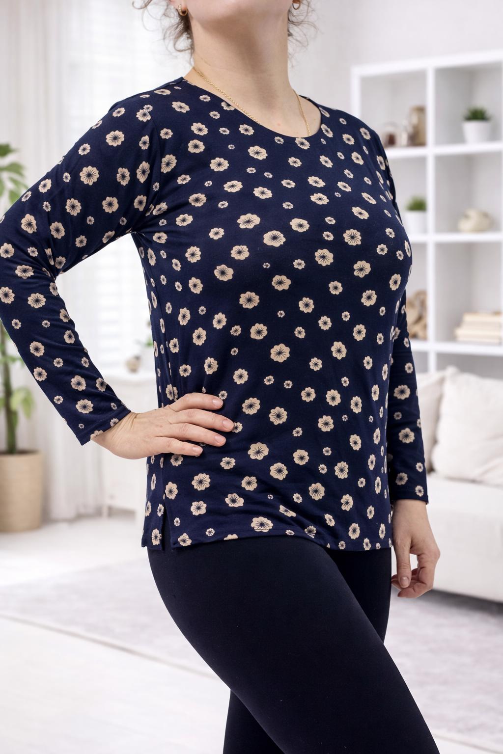 Bluze din bumbac si licra la oferta